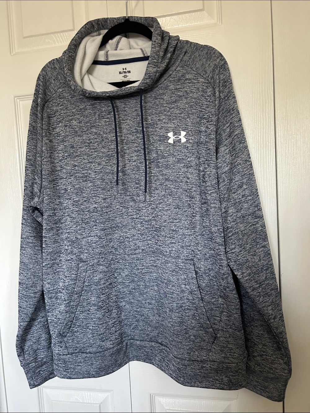 Under Armour Men’s Navy Heather Pullover Hoodie